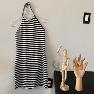 Black and white dress